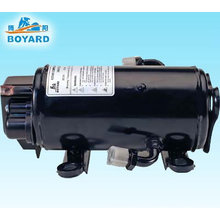 Compressor de ar condicionado de ar condicionado 12V 24V DC para caminhão cabine escavadeira guindaste caranguejo do forklift um c